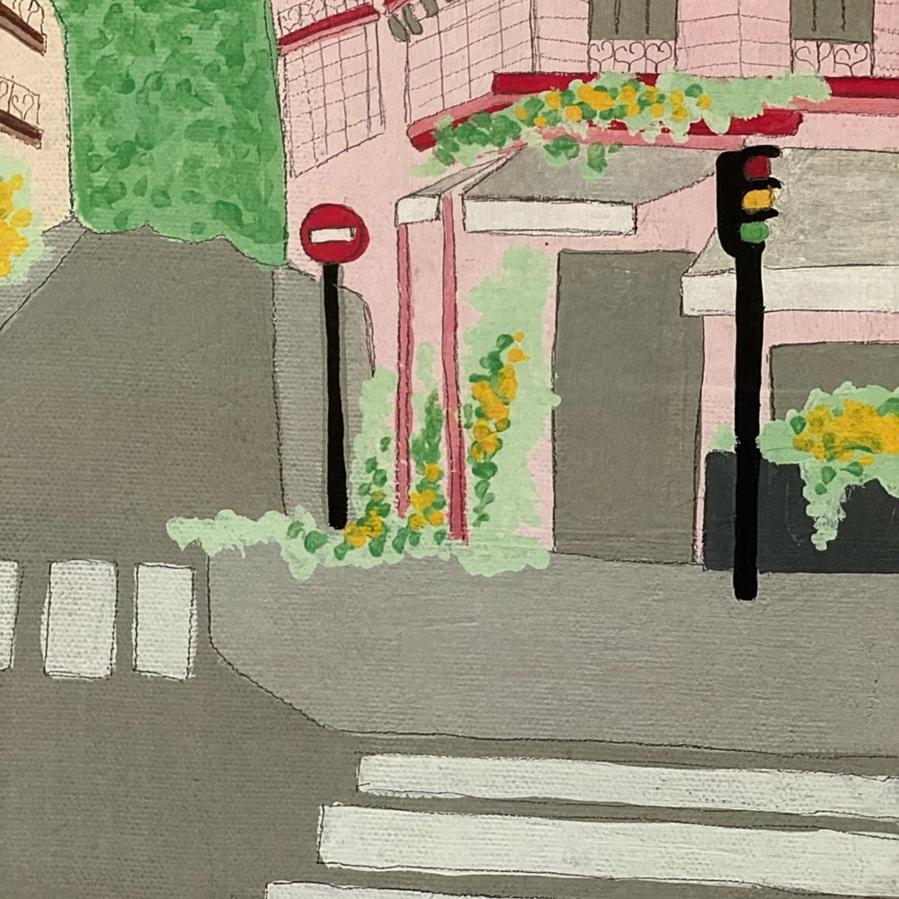 Square Rapp & Avenue Rapp Paris wall-hanging print - Picture 4 of 6